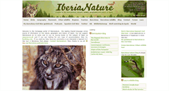 Desktop Screenshot of iberianature.com